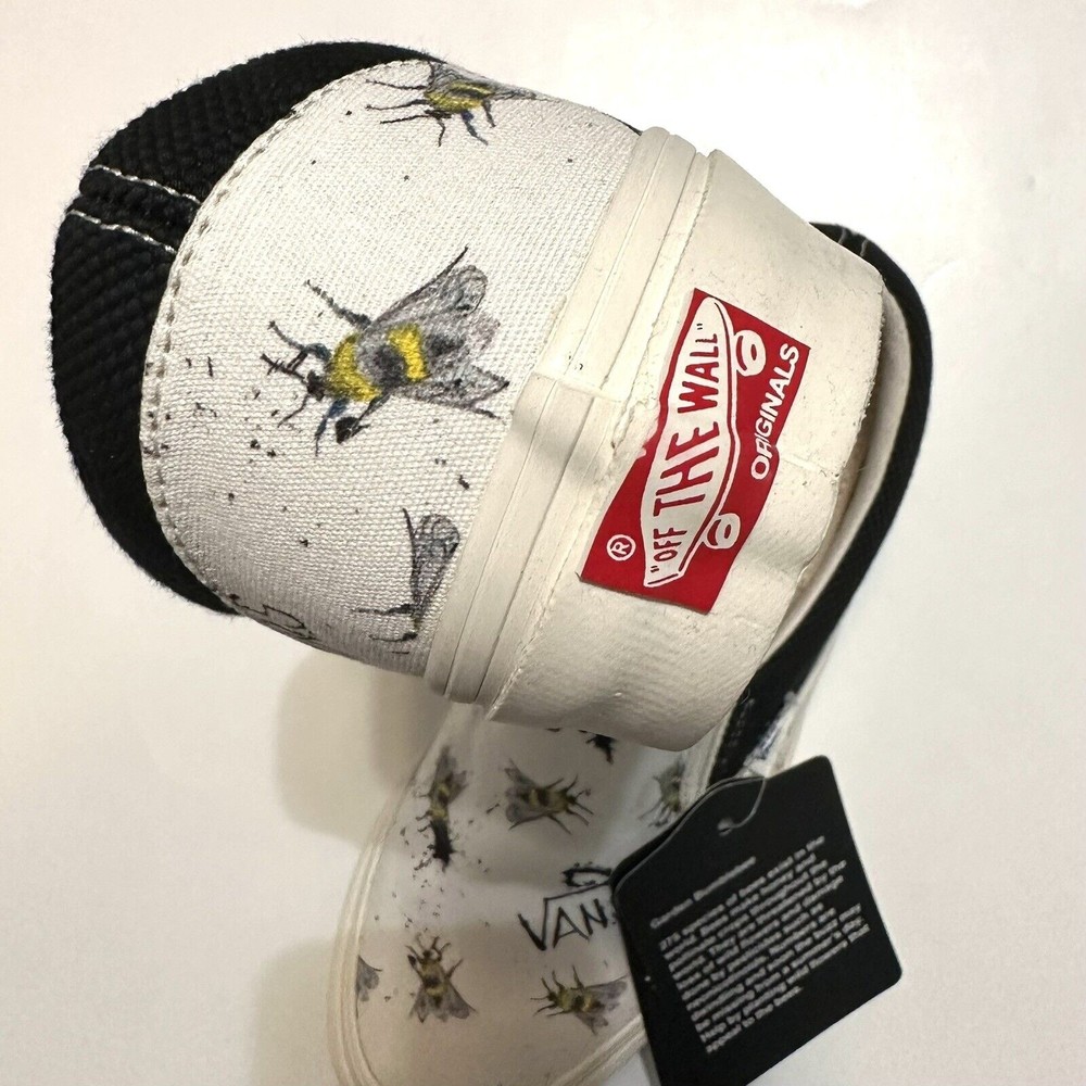 Vans x Ralph Steadman "Save The Bees" Classic Slip On Critical Critters Size 8 - Picture 4 of 9